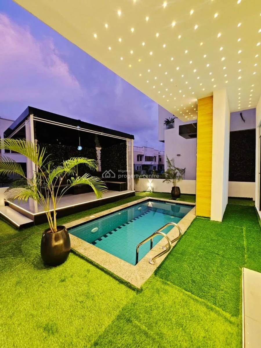 5bedroom Detached Duplex with Swimming Pool, Cinema, Gazebo, Chevron, Lekki, Lagos, Detached Duplex for Sale