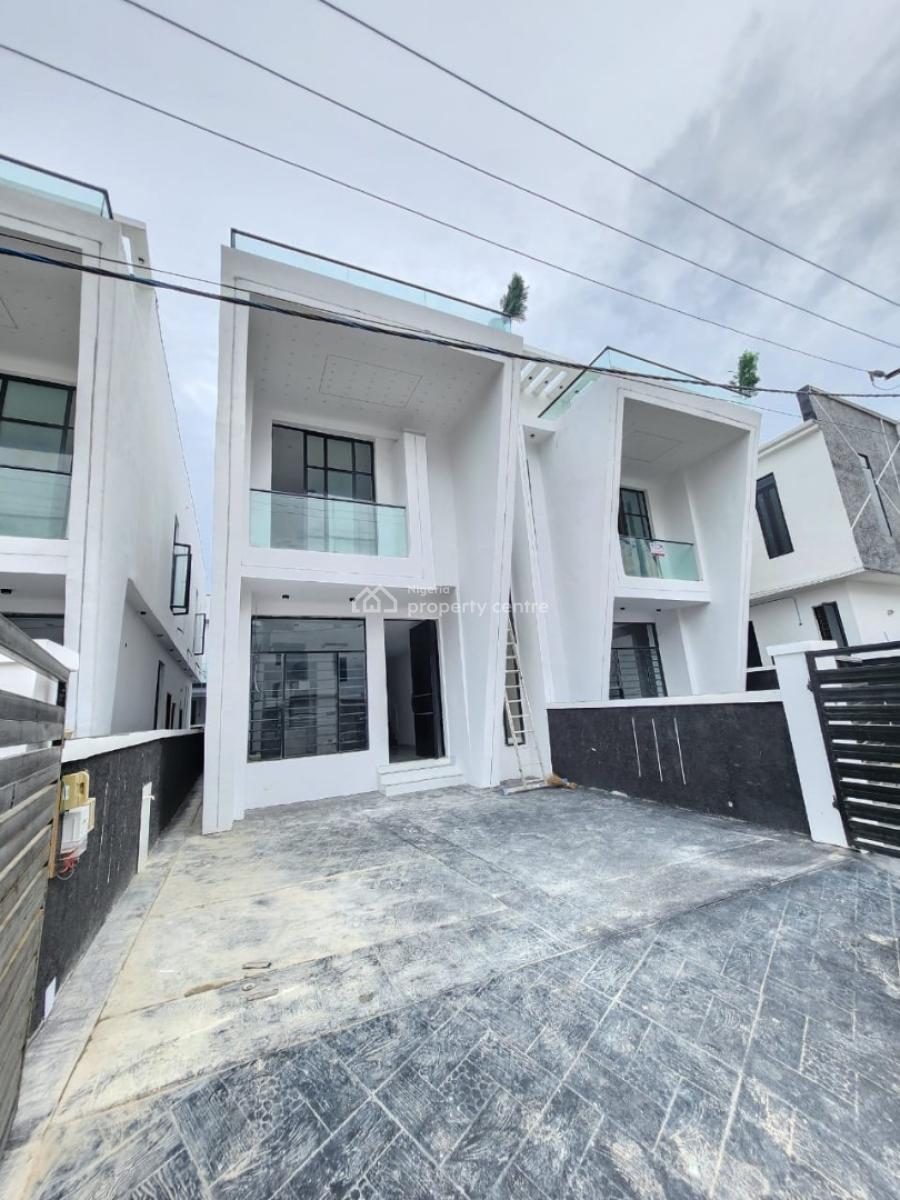 Spacious 4 Bedroom Semi Detached Duplex with Bq, Ikota, Ikota, Lekki, Lagos, Semi-detached Duplex for Rent