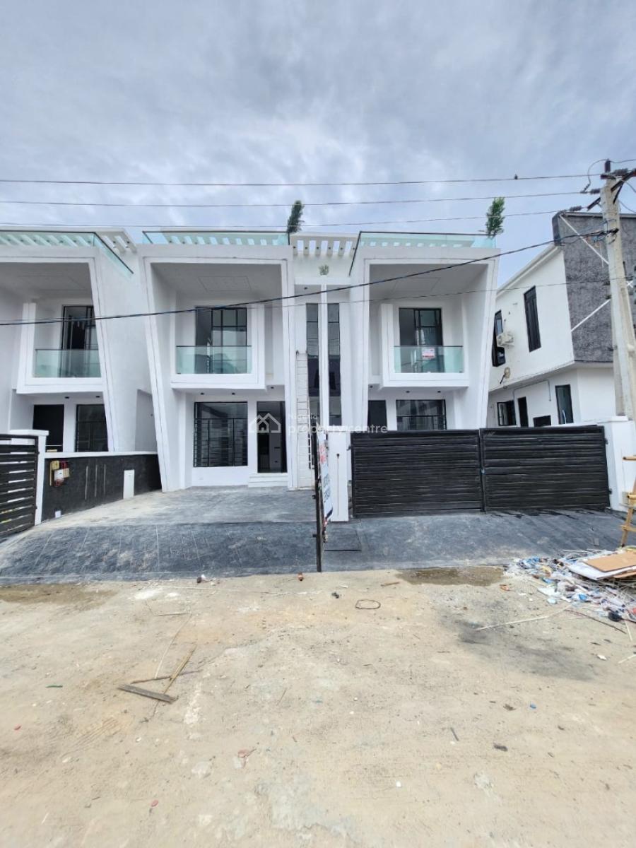 Spacious 4 Bedroom Semi Detached Duplex with Bq, Ikota, Ikota, Lekki, Lagos, Semi-detached Duplex for Rent
