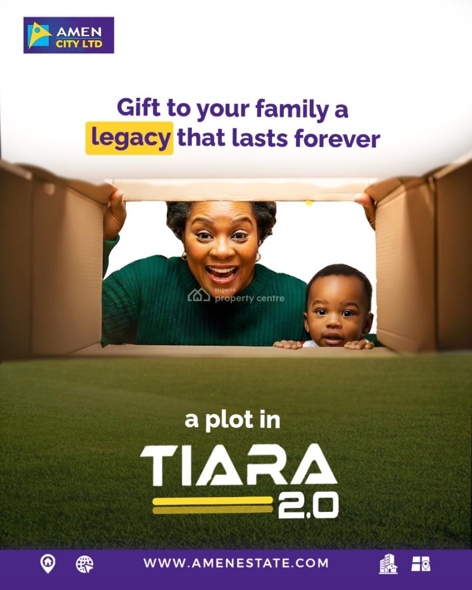 Residential Land with C of O, Invest in Tiara 2.0, Located Off The Lekki–epe Expressway, Along The P, Ibeju Lekki, Lagos, Residential Land for Sale