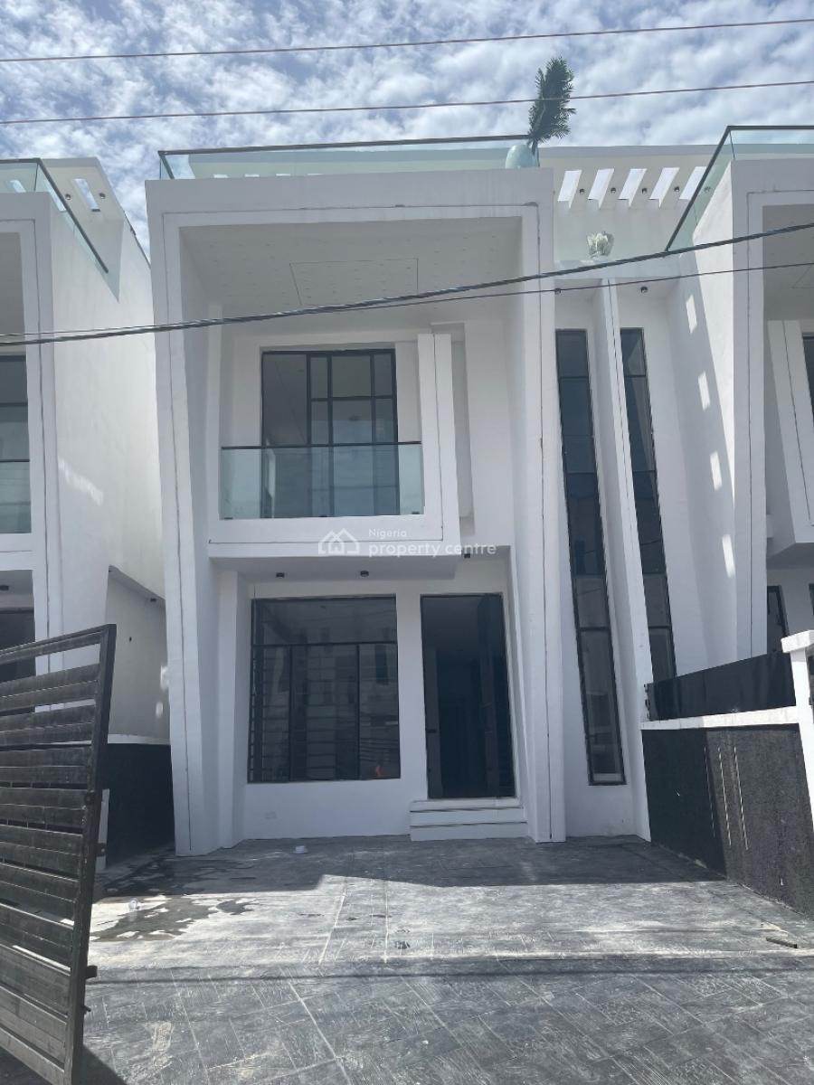 Beautiful Design 4 Bedroom Semi Detached Duplex with a Bq, Ikota Lekki, Ikota, Lekki, Lagos, Semi-detached Duplex for Sale