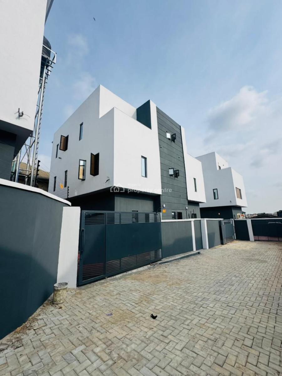 Beautifully Crafted 4 Bedroom Semi Detached Duplex Plus Bq, Stunningly Designed Home with Bq in a Secured Estate, Gra Phase 1, Magodo, Lagos, Semi-detached Duplex for Sale
