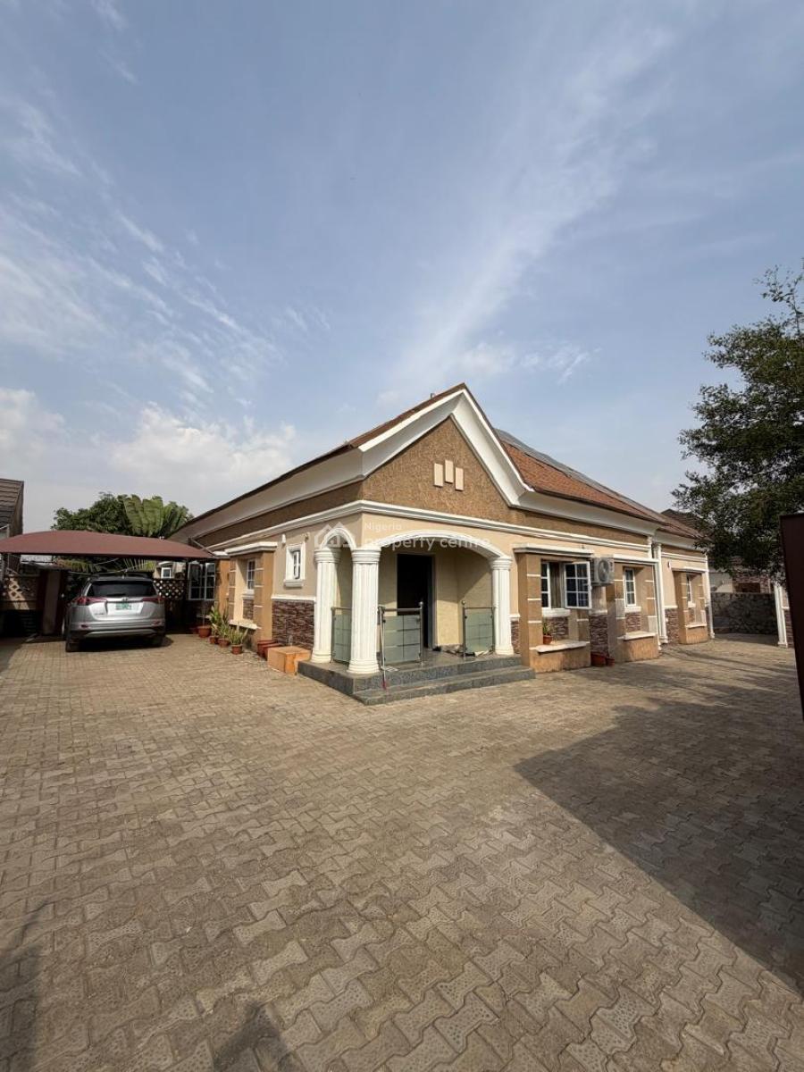 Massive 5bedroom Fully Detached Bungalow & 2bedroom Bq, By Efab Queen, Gwarinpa, Abuja, Detached Bungalow for Sale