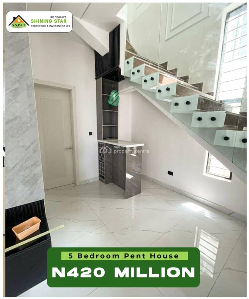 5 Bedroom Penthouse, From Your Private Pool to Your Personal Cinema, Ikota, Lekki, Lagos, Detached Duplex for Sale