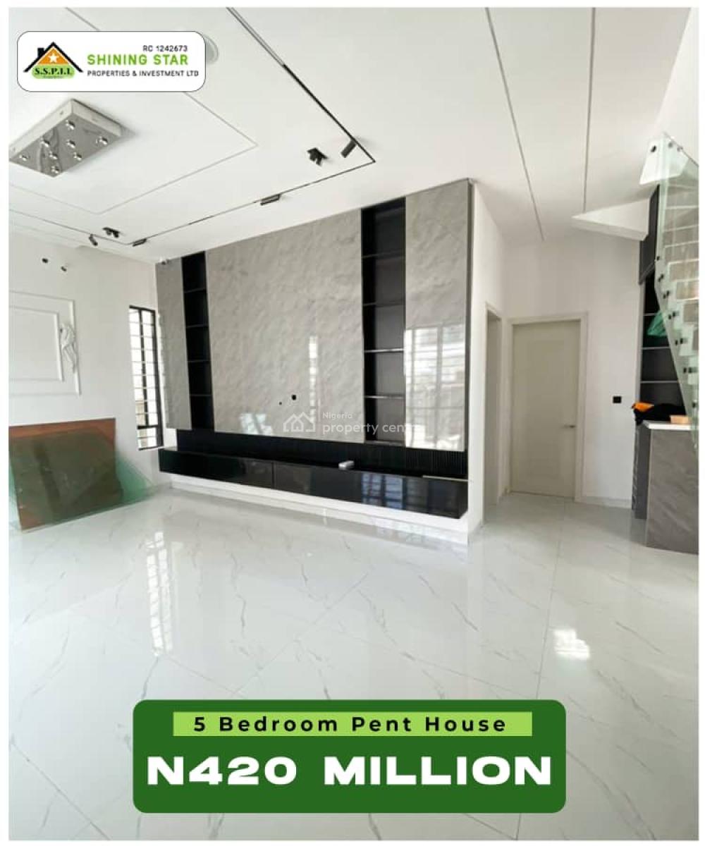 5 Bedroom Penthouse, From Your Private Pool to Your Personal Cinema, Ikota, Lekki, Lagos, Detached Duplex for Sale