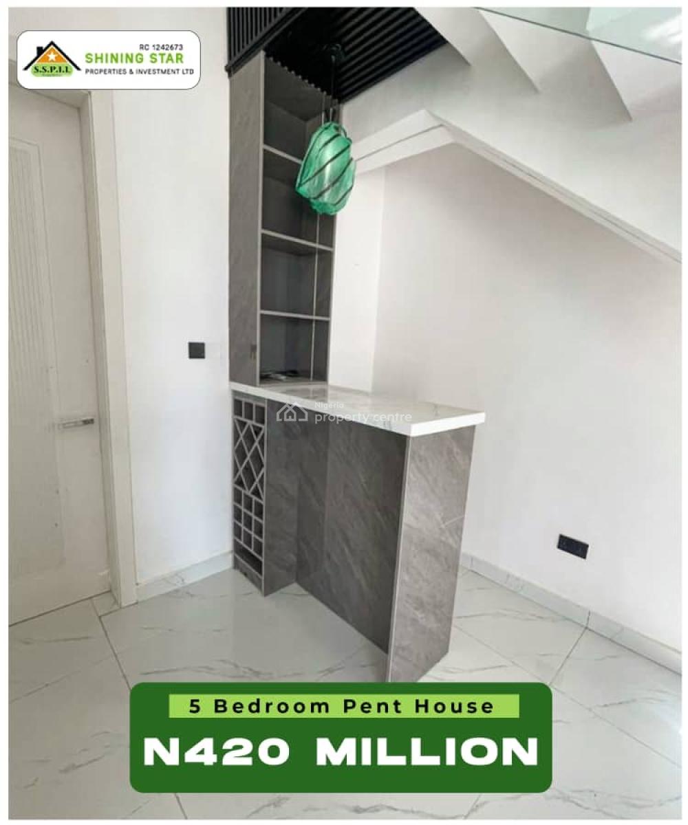 5 Bedroom Penthouse, From Your Private Pool to Your Personal Cinema, Ikota, Lekki, Lagos, Detached Duplex for Sale