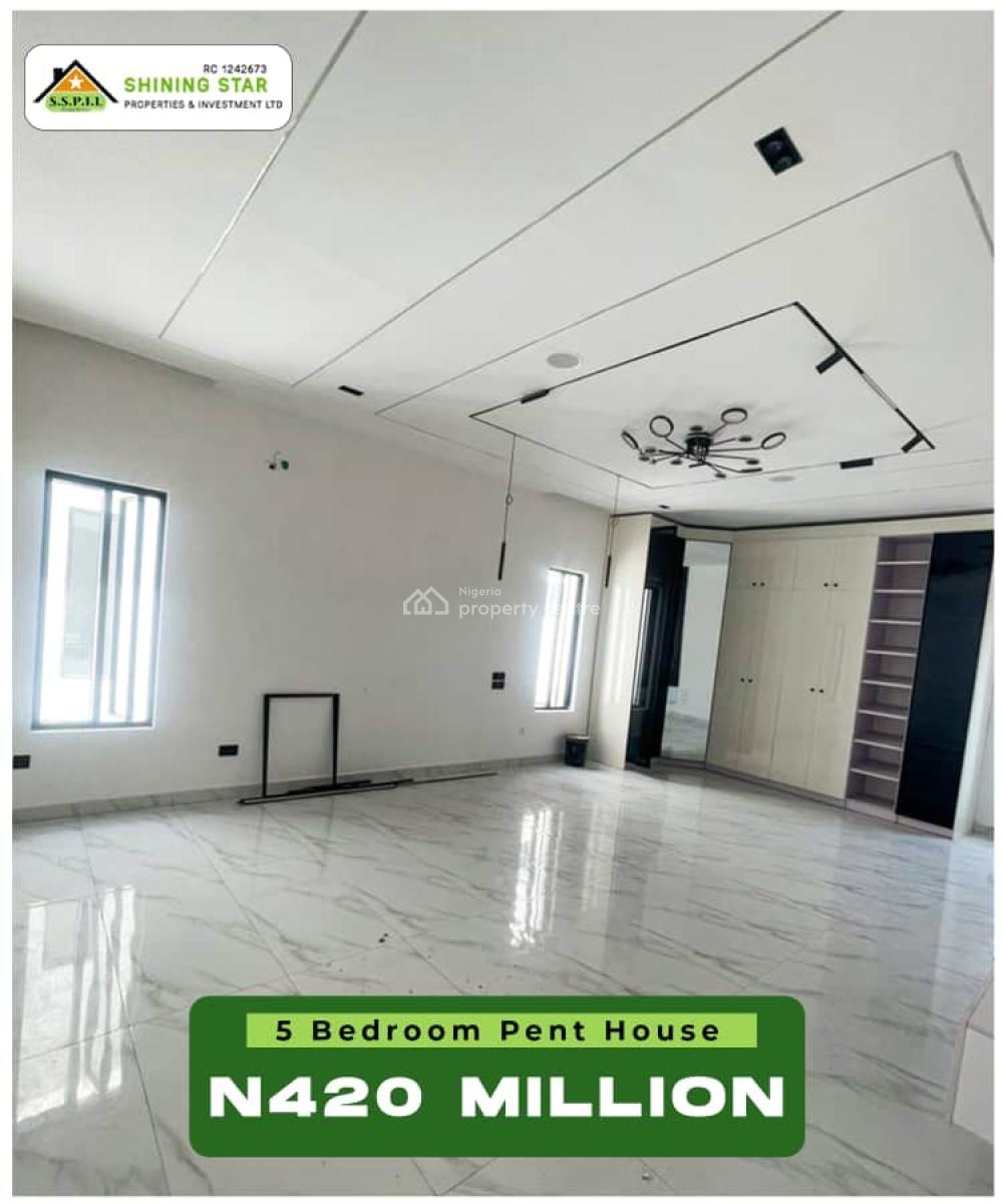 5 Bedroom Penthouse, From Your Private Pool to Your Personal Cinema, Ikota, Lekki, Lagos, Detached Duplex for Sale