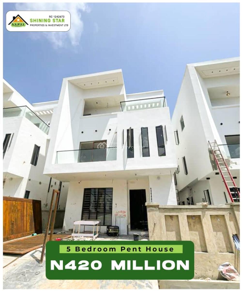 5 Bedroom Penthouse, From Your Private Pool to Your Personal Cinema, Ikota, Lekki, Lagos, Detached Duplex for Sale