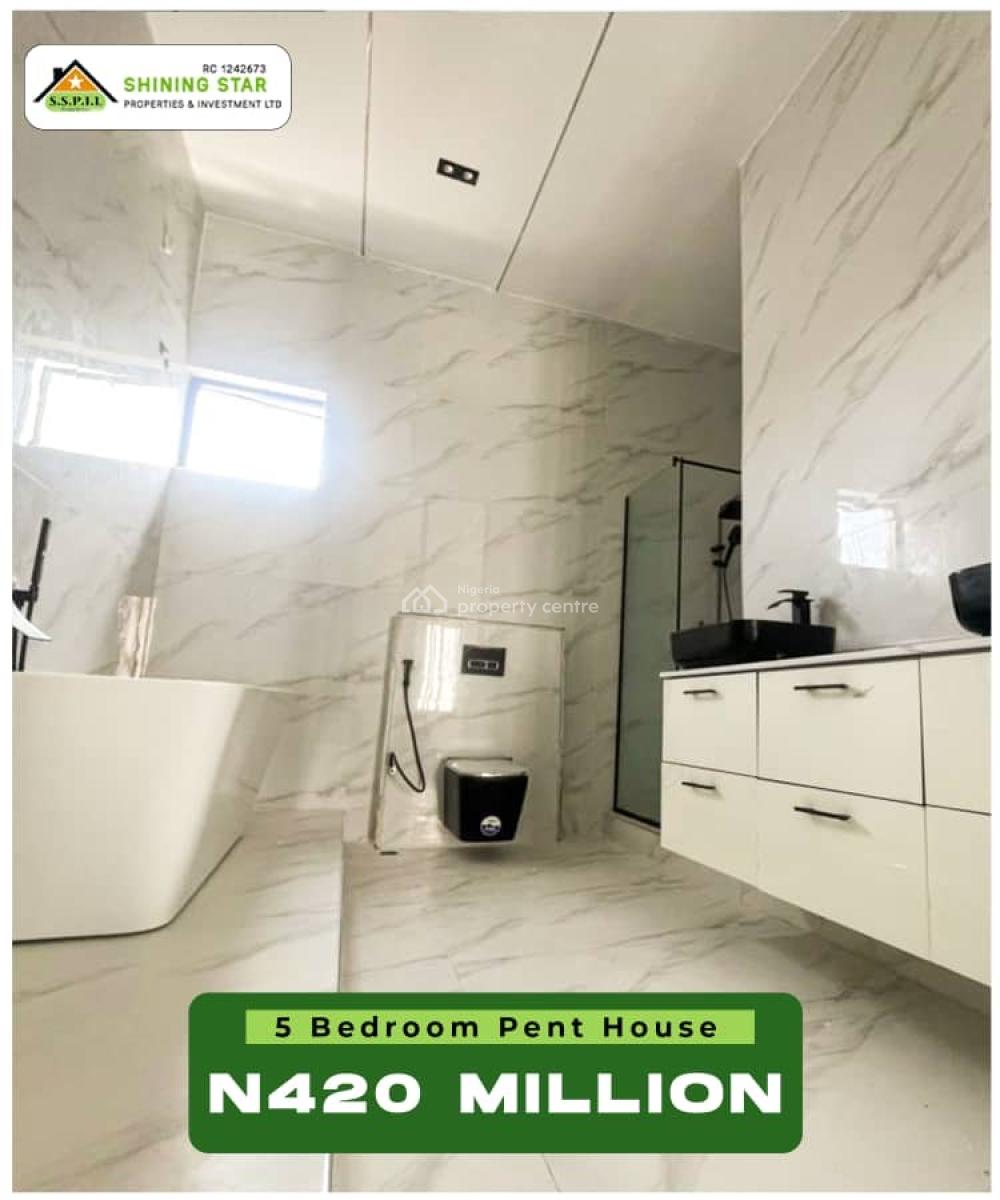 5 Bedroom Penthouse, From Your Private Pool to Your Personal Cinema, Ikota, Lekki, Lagos, Detached Duplex for Sale