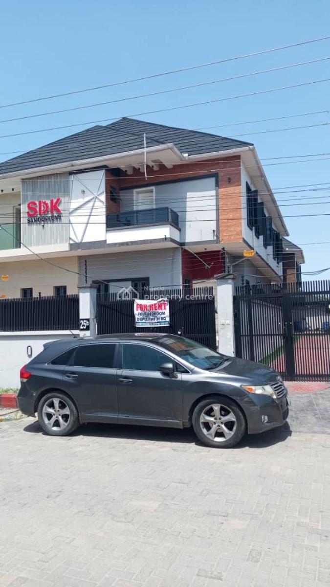4 Bedroom Semi Detached, Off Shop Rite Road Osapa London Lekki Lagos, Osapa, Lekki, Lagos, Semi-detached Duplex for Rent
