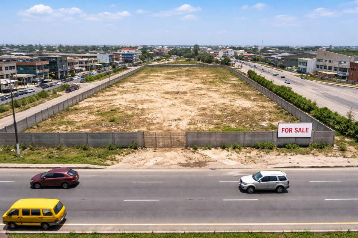 1344sqm Corner Pieced Fenced Plot Facing Lekki Epe Express Way, Chevron Lekki, Lekki, Lagos, Land for Sale