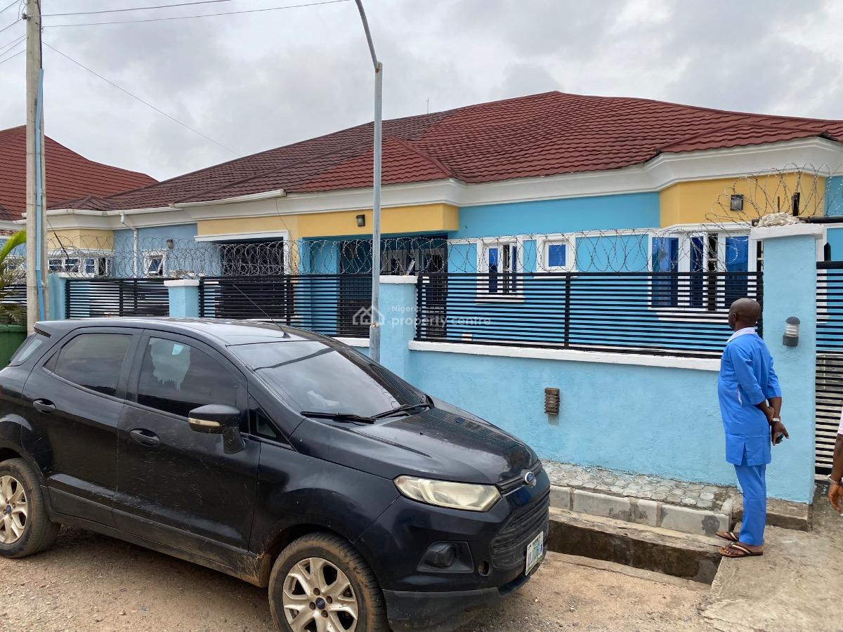 Luxury 3 Bedroom Bungalow with a Bq, Royal Garden Estate, Lugbe District, Abuja, Semi-detached Bungalow for Sale