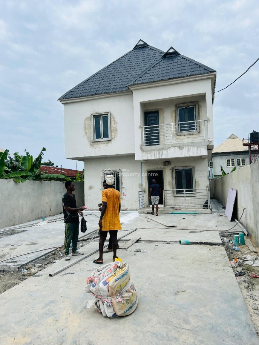 Brand New Mini Flat in a Good Neighborhood Just on The Tarred Road, Container Bus Stop, Awoyaya, Ibeju Lekki, Lagos, Mini Flat (room and Parlour) for Rent