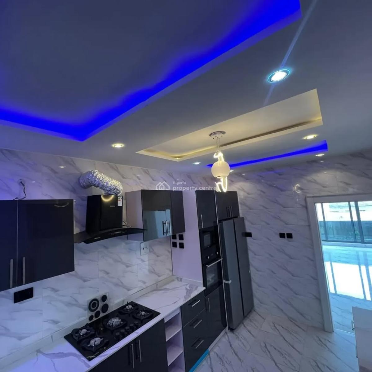 Five Bedroom Terrace Duplex with Gym, Laundry Room,solar, Lakowe, Ibeju Lekki, Lagos, Terraced Duplex for Sale