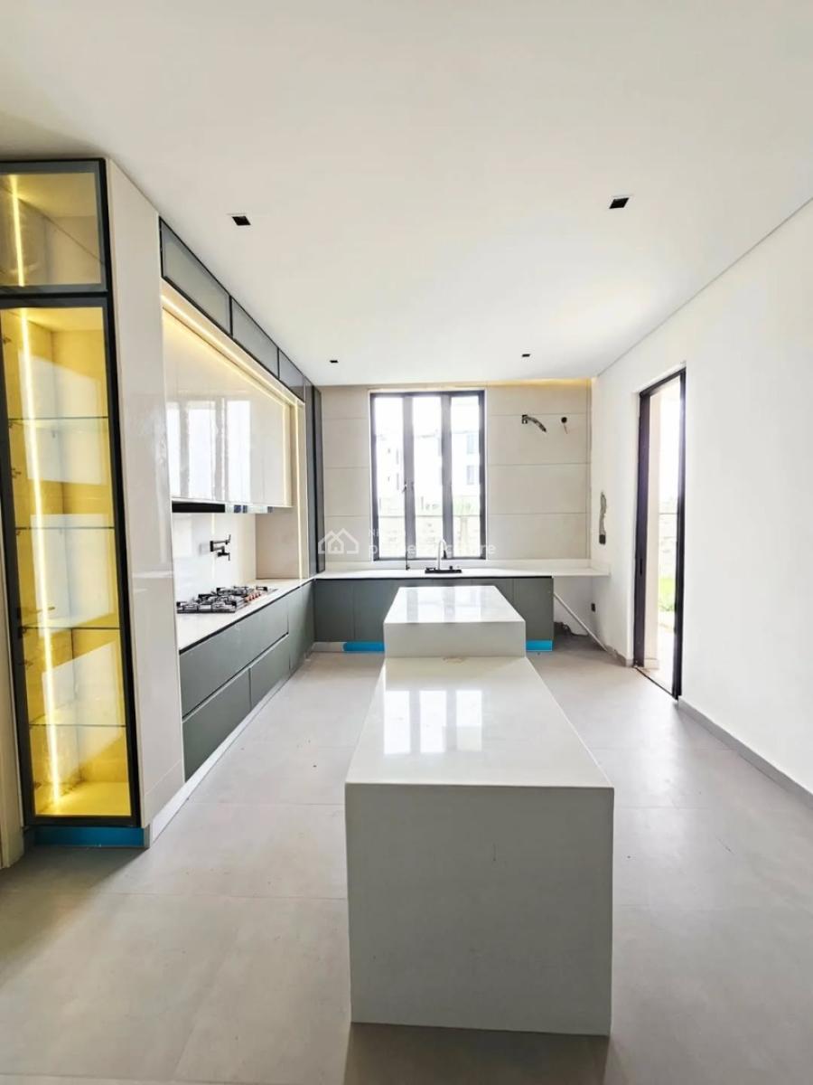 5bedroom Semi Detached Duplex with Cinema, Open Rooftop, Cowrie Creek Estate, Ikate, Lekki, Lagos, Detached Duplex for Sale