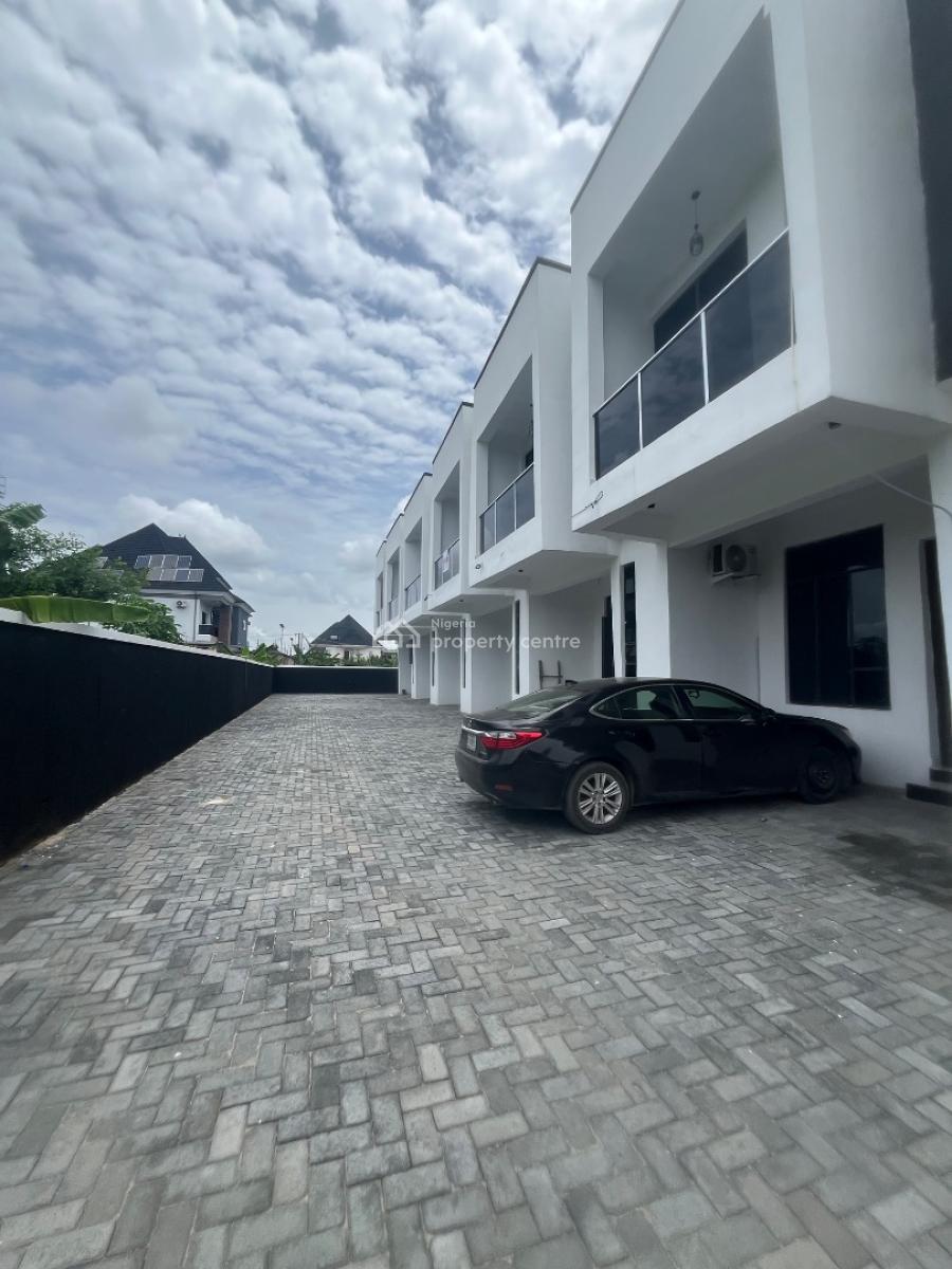 Luxury Brand New 4 Bedroom Terrace Duplex Corner Unit, Lekki Scheme 2 Abraham Adesanya, Lekki, Lagos, Terraced Duplex for Sale