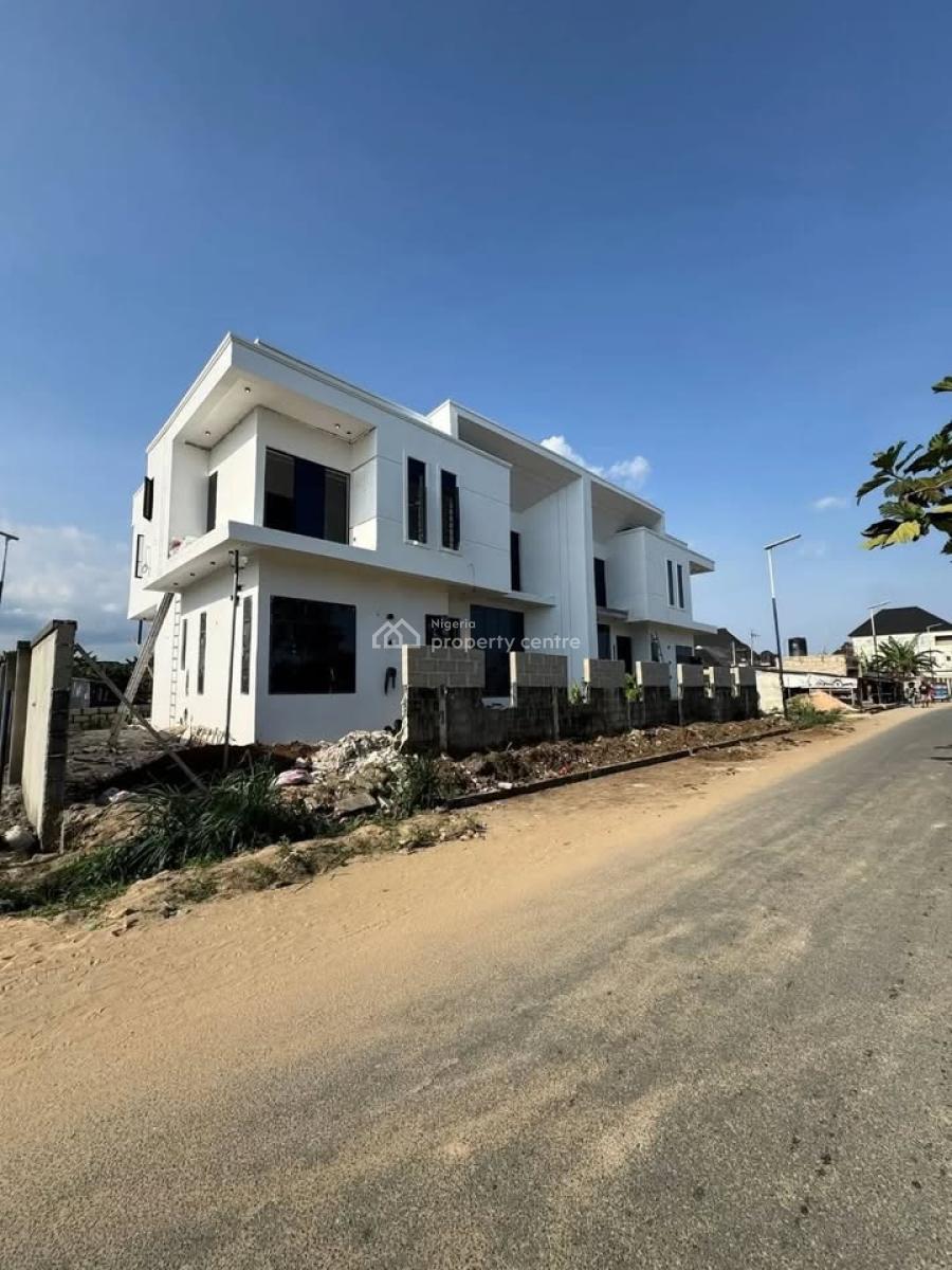 Contemporary 4 Bedroom Duplex (coming Fully Finished), Off Adageorge Road, Port Harcourt, Rivers, Semi-detached Duplex for Sale