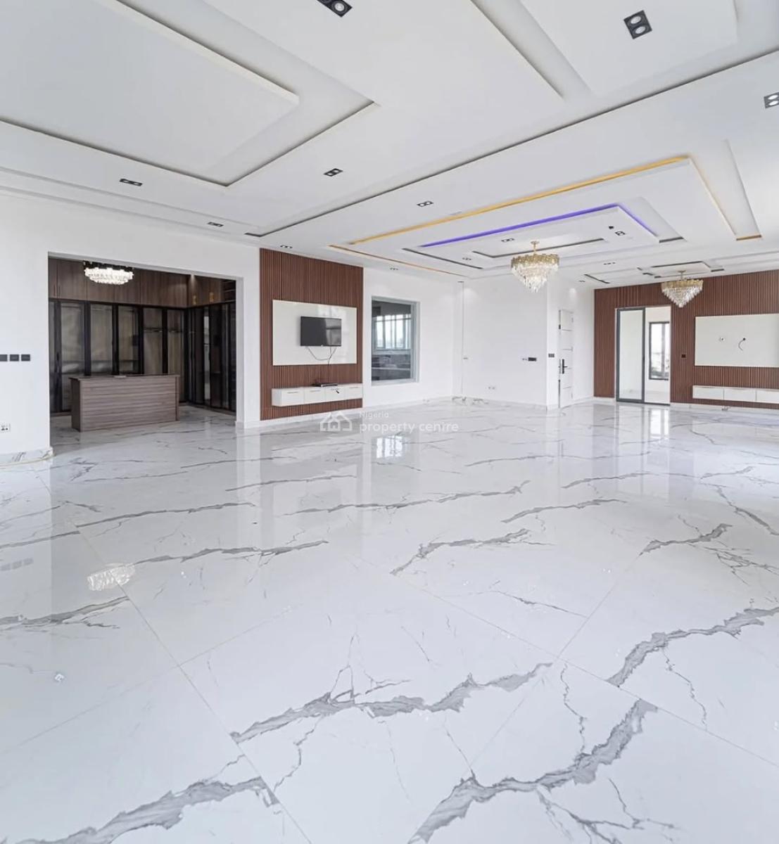 Six Bedroom Automated Home with Swimming Pool,cinema, Pentfloor, Vintage Park Estate, Ikate, Lekki, Lagos, Detached Duplex for Sale