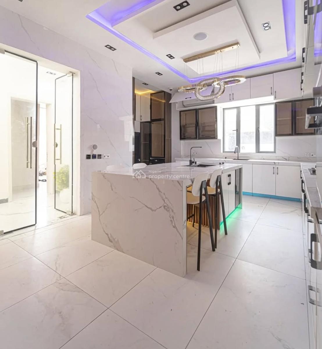 Six Bedroom Automated Home with Swimming Pool,cinema, Pentfloor, Vintage Park Estate, Ikate, Lekki, Lagos, Detached Duplex for Sale