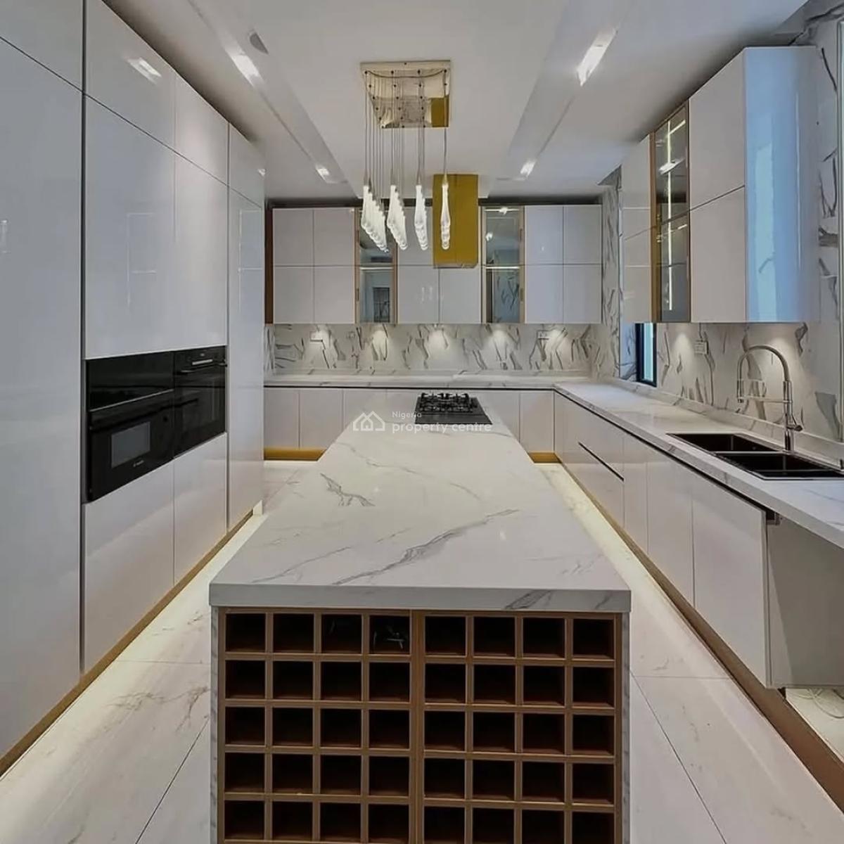 5bedroom Detached Duplex with Cinema, Swimming Pool, Elevator, Bq, Pinnock Beach Estate, Osapa, Lekki, Lagos, Detached Duplex for Sale