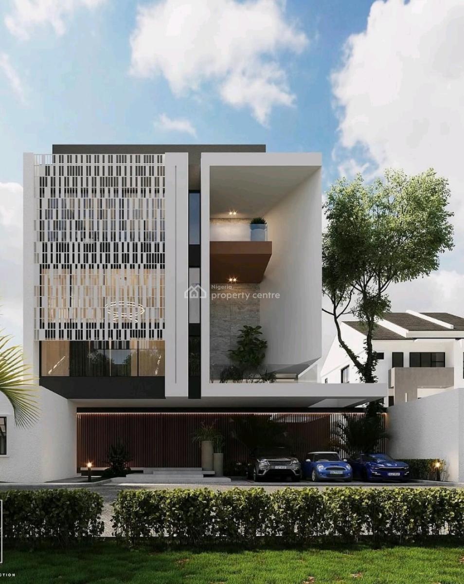 Modern 5 Bedroom Detached Duplex with Spacious Living Areas, Swimming, Banana Island, Ikoyi, Lagos, House for Sale