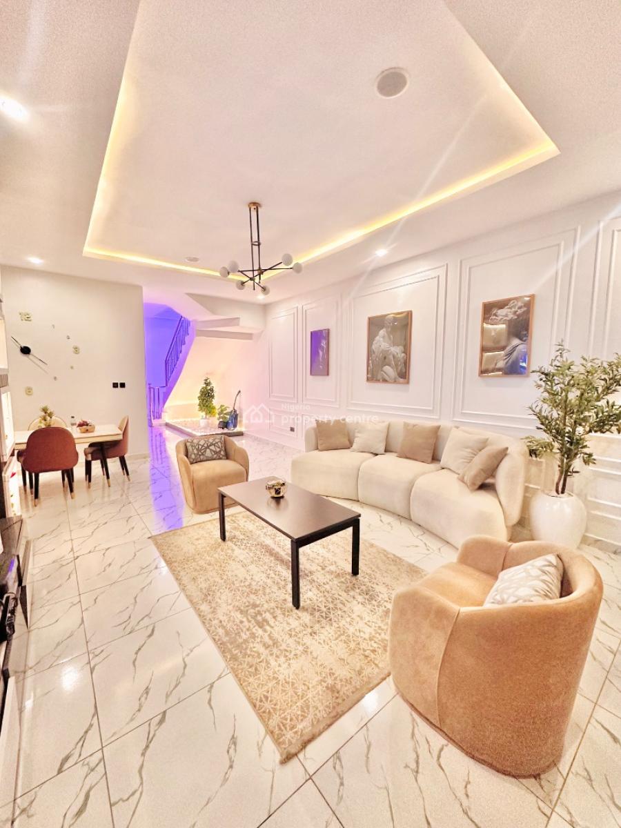 Contemporary 4bedroom Duplex in Lekki, Dr Kennedy Okonkwo, Osapa, Lekki, Lagos, Semi-detached Duplex for Rent