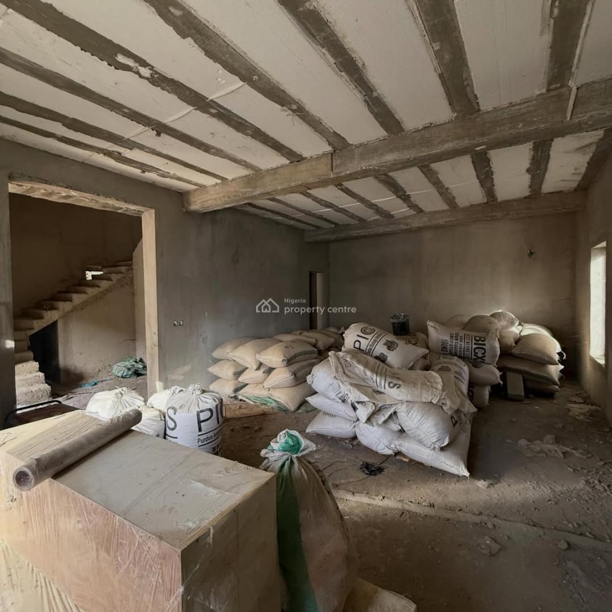 Standard 6 Bedroom Detached Duplex 1 Room Bq(semi Finished), Jahi, Abuja, Detached Duplex for Sale