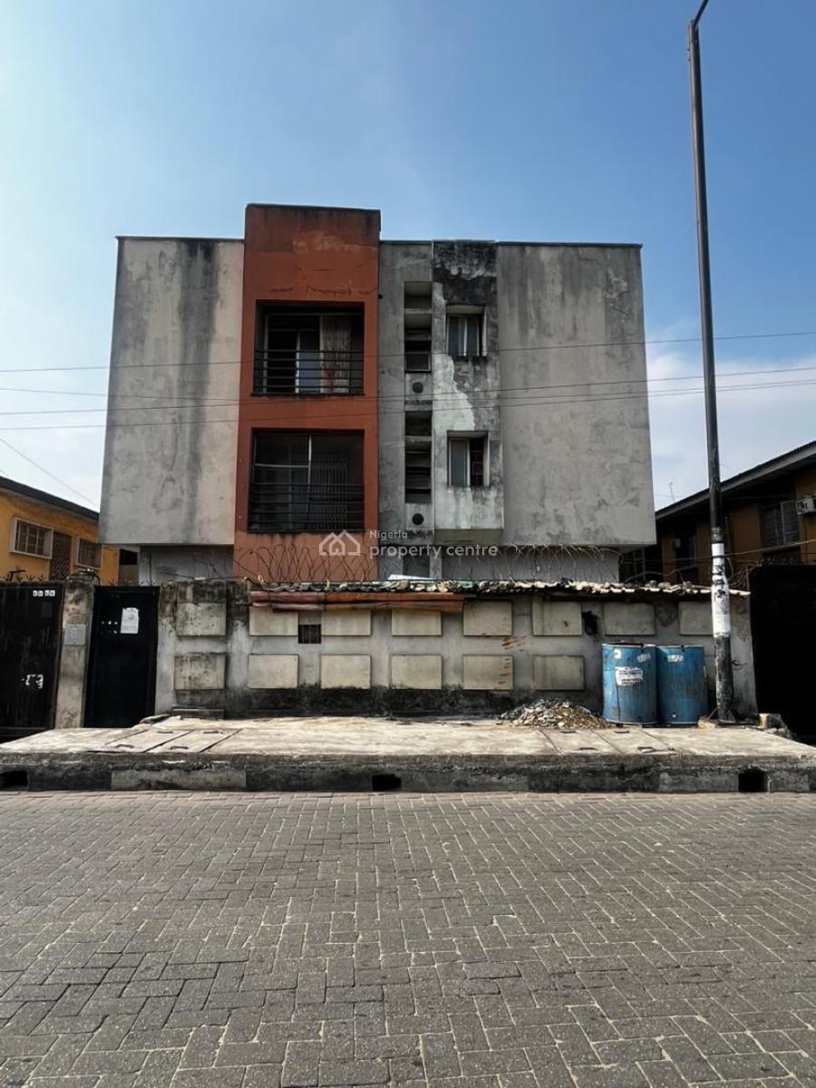Solid Blocks of 6 Units of Apartments Off Adelabu, Surulere, Adelabu, Surulere, Lagos, Block of Flats for Sale