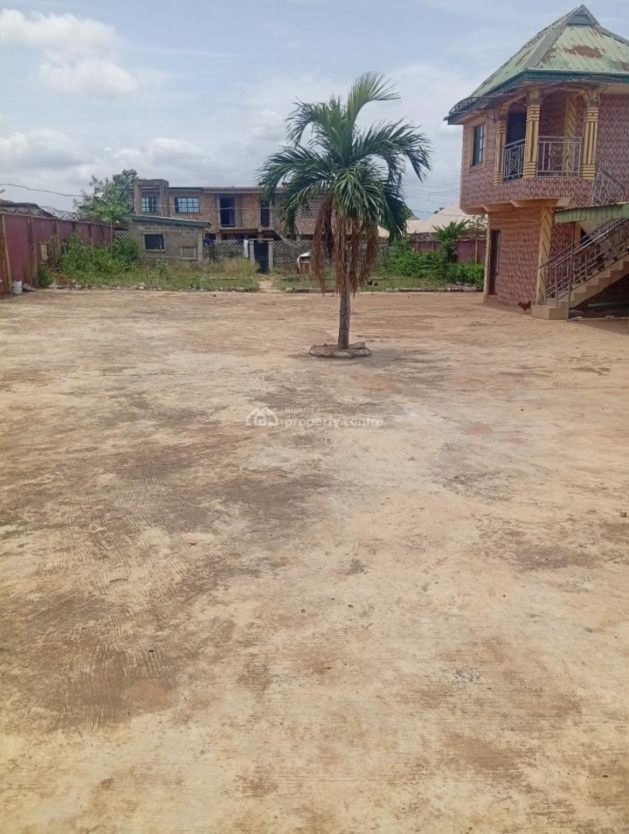 1340 Sqm Fenced Land with Building on It, Abule Eko Bus Stop, Ijede, Ikorodu, Lagos, Residential Land for Sale