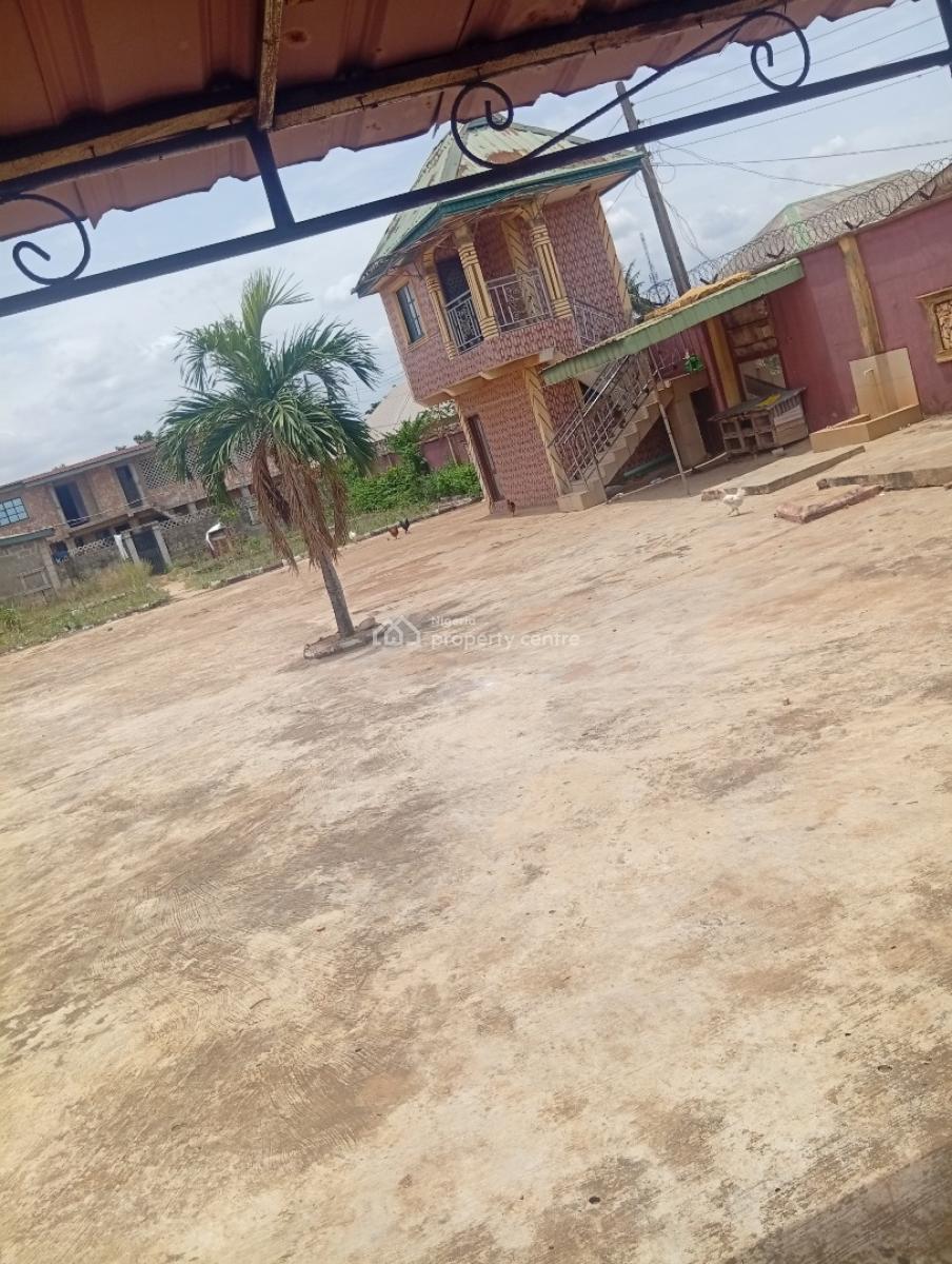 1340 Sqm Fenced Land with Building on It, Abule Eko Bus Stop, Ijede, Ikorodu, Lagos, Residential Land for Sale