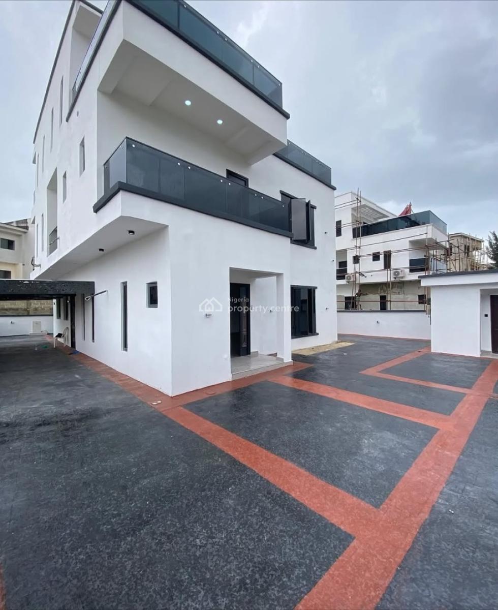 Four Bedroom Fully Detached Duplex with Swimming Pool,bq, Beach Resort Estate, Osapa, Lekki, Lagos, Detached Duplex for Sale