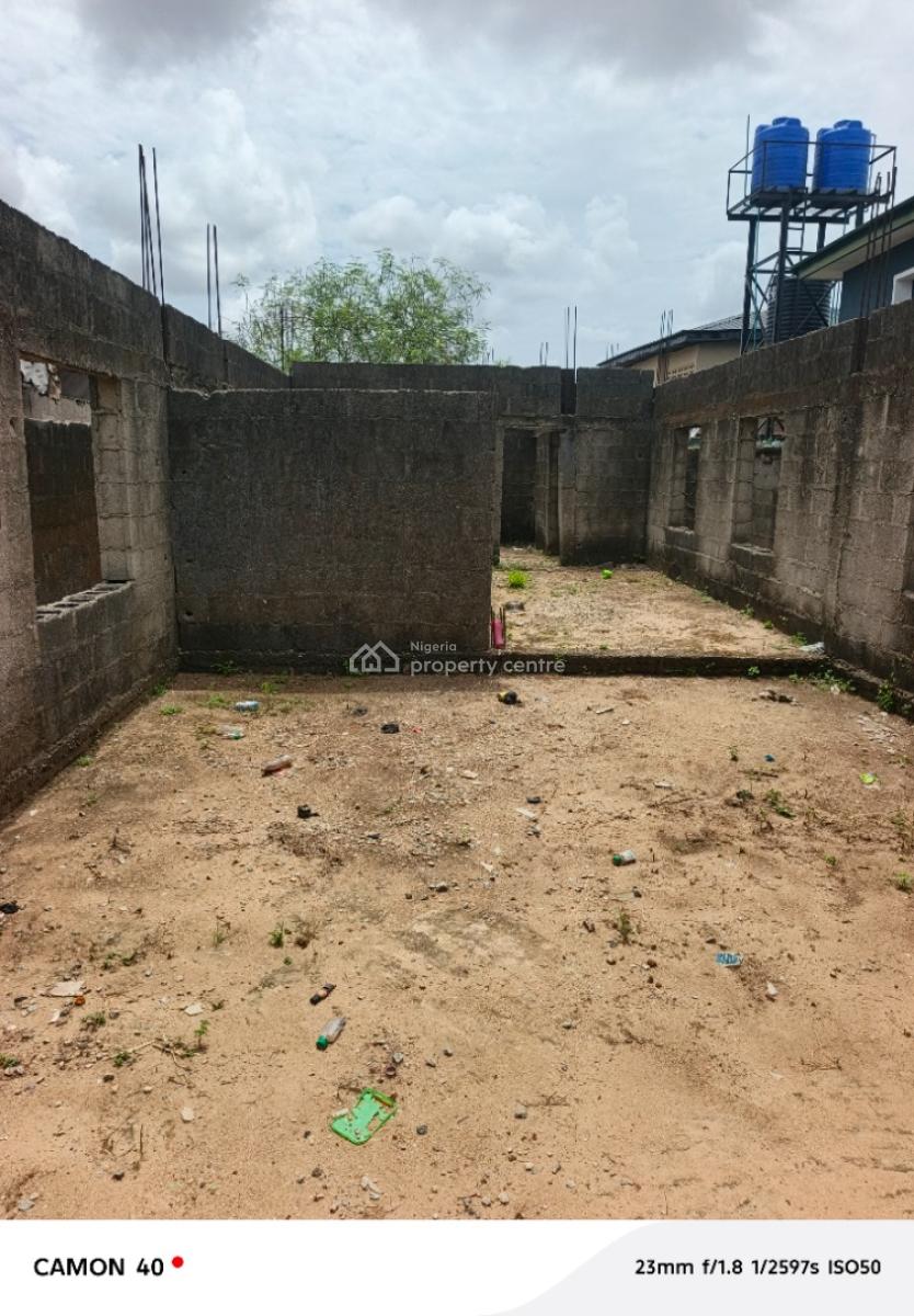 an Uncompleted Structure on a Half Plot in Ijegun Ikotun, Off Ijegamo Road, Through Olugun Street Ijegun Ikotun, Ijegun, Ikotun, Lagos, House for Sale
