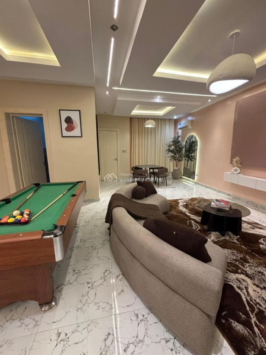 Monthly Fully Furnished Two Bedroom Apartment with Pool,snooker and Ps, Ikate, Lekki, Lagos, House Short Let