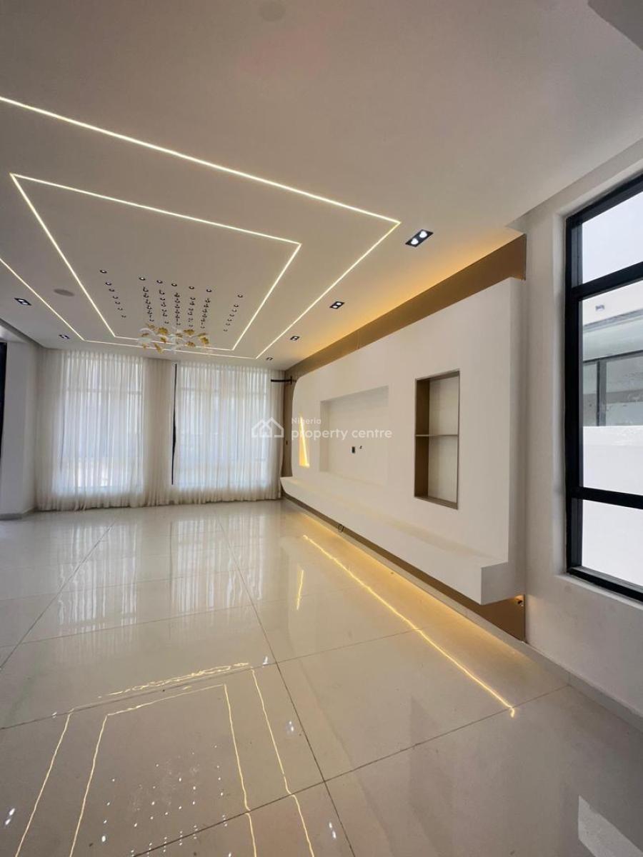 Extravagant 5 Bedroom Fully Detached Duplex with a Bq, Chevron Toll Gate, Lekki, Lagos, Detached Duplex for Sale