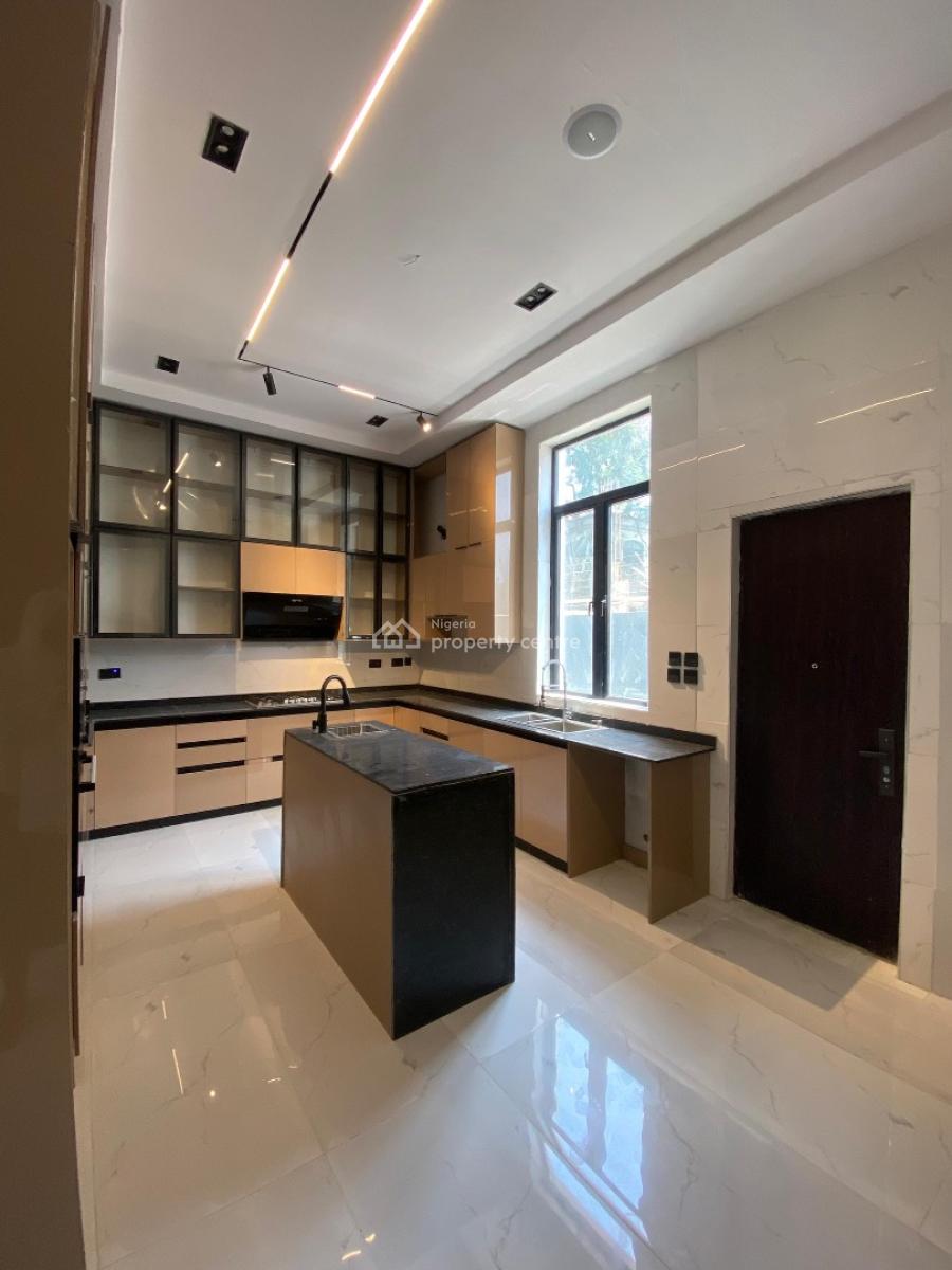 Luxurious 5 Bedroom Detached Duplex with a Bq, Chevron, Lekki, Lagos, Detached Duplex for Sale