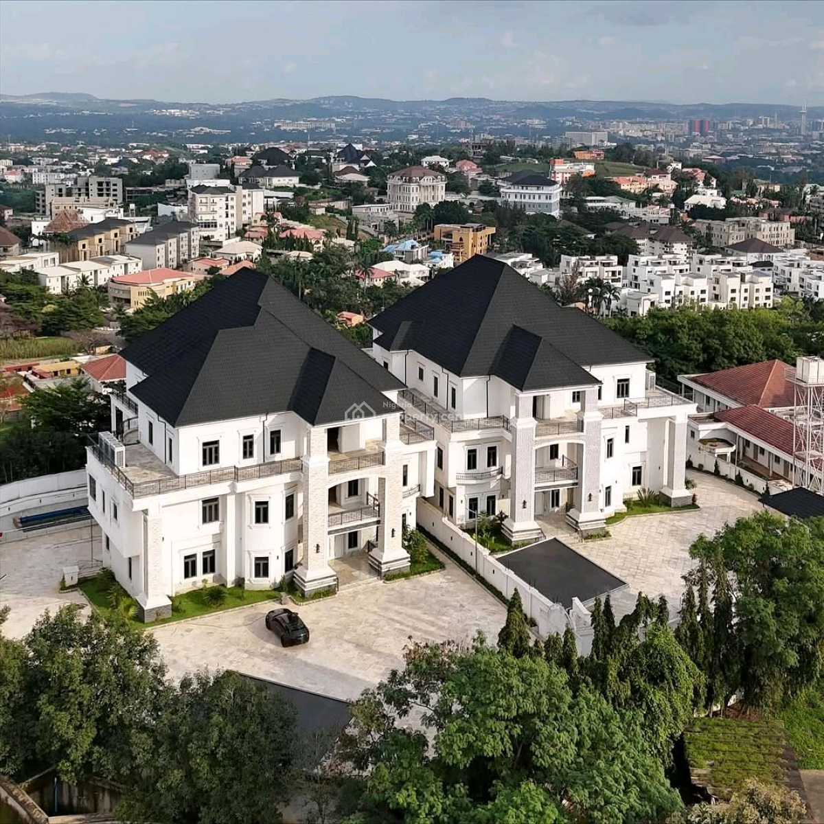Brand New 9 Bedroom Duplex Fully Detached on The Highest Peak of Minis, Maitama District, Abuja, House for Sale