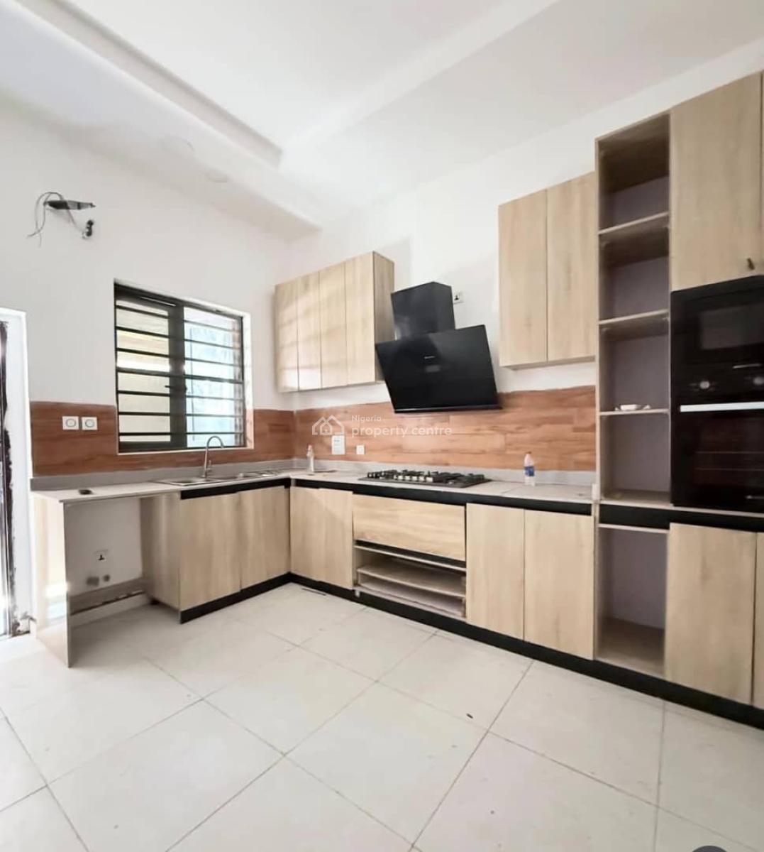 Self Service 4bedroom Semi Detached Duplex Witb Bq with Fitted Kitchen, Ikota, Lekki, Lagos, Semi-detached Duplex for Rent