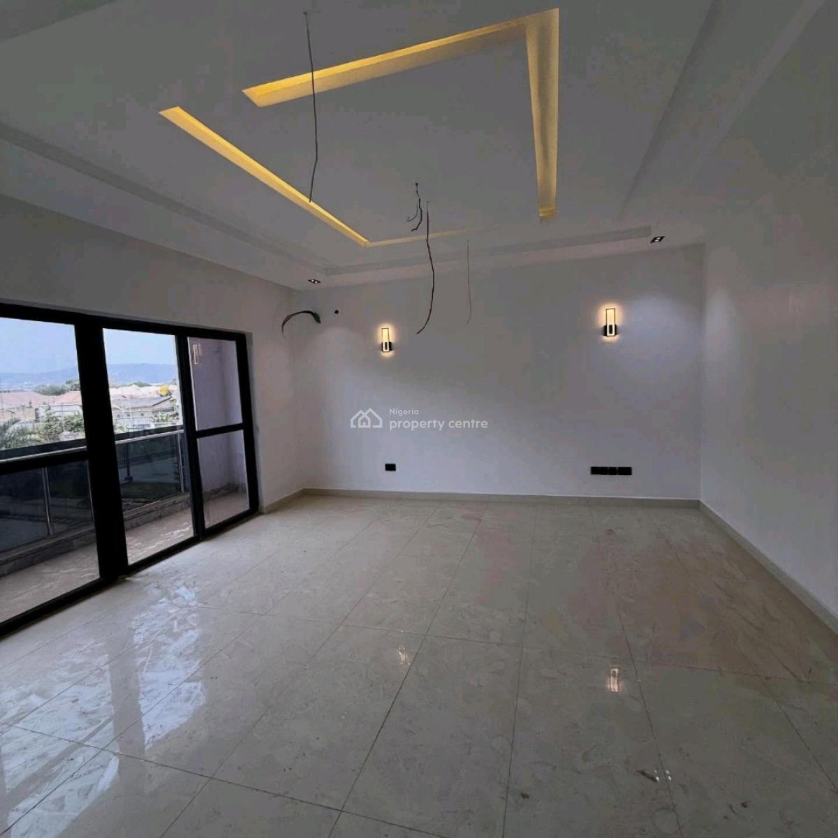 Spacious 4 Bedroom Terrace Duplex with 1 Room Bq  Features 2 Living Ro, Jahi, Abuja, House for Sale