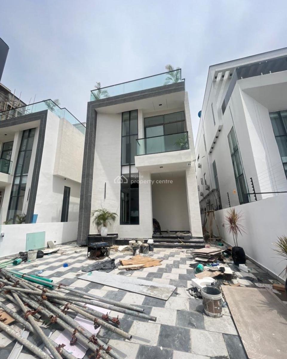 Lovely 5 Bedroom Detached Duplex with Swimming Pool and Bq, Osapa London, Osapa, Lekki, Lagos, Detached Duplex for Sale