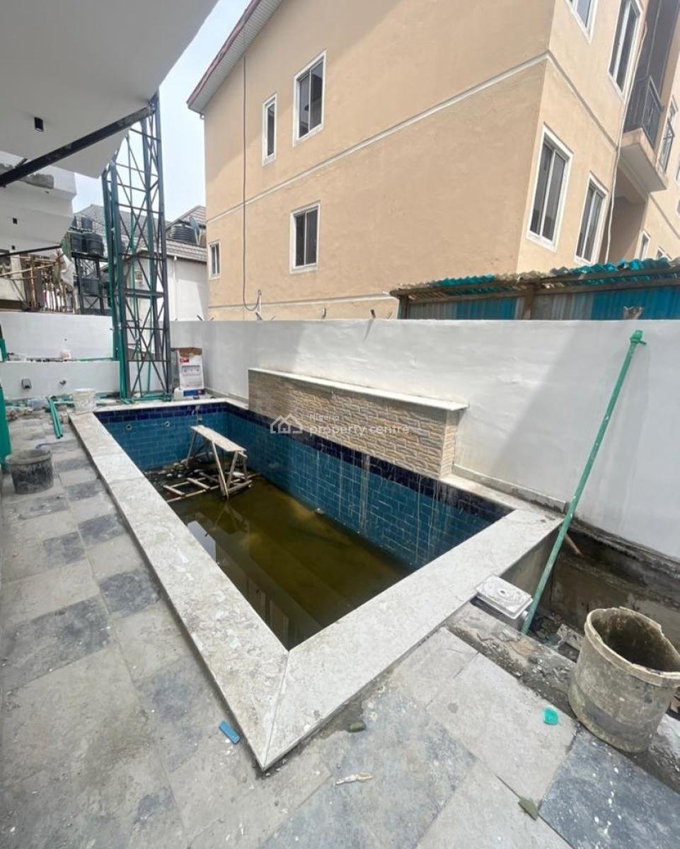 Lovely 5 Bedroom Detached Duplex with Swimming Pool and Bq, Osapa London, Osapa, Lekki, Lagos, Detached Duplex for Sale