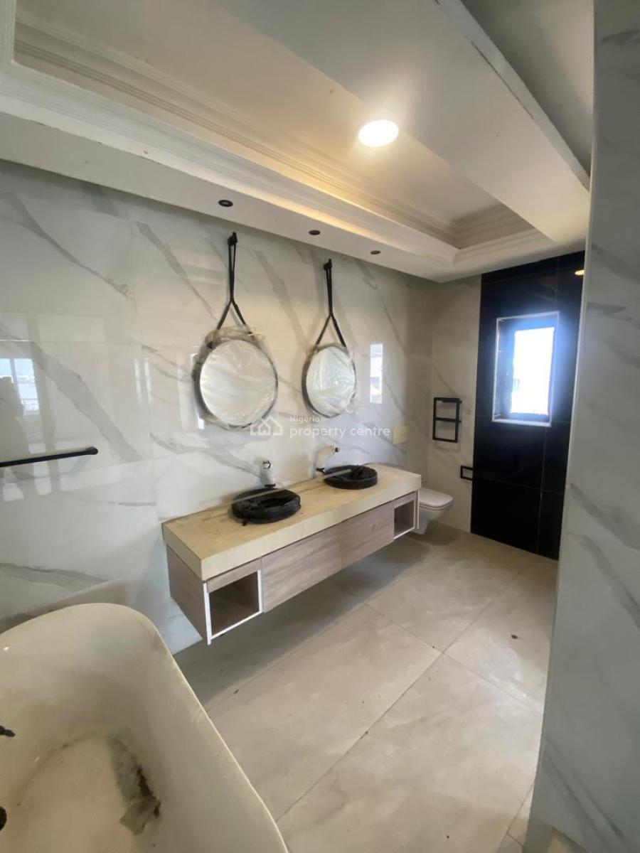 3 Bedroom Paint House with 2 Parlor and a Rooftop Party Space and Each, Ikate, Lekki, Lagos, Flat / Apartment for Rent