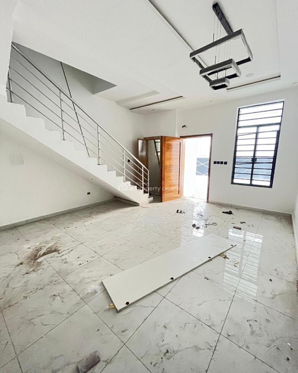 Lovely 4 Bedroom Terrace Duplex with Bq, Chevron, Lekki, Lagos, Terraced Duplex for Sale