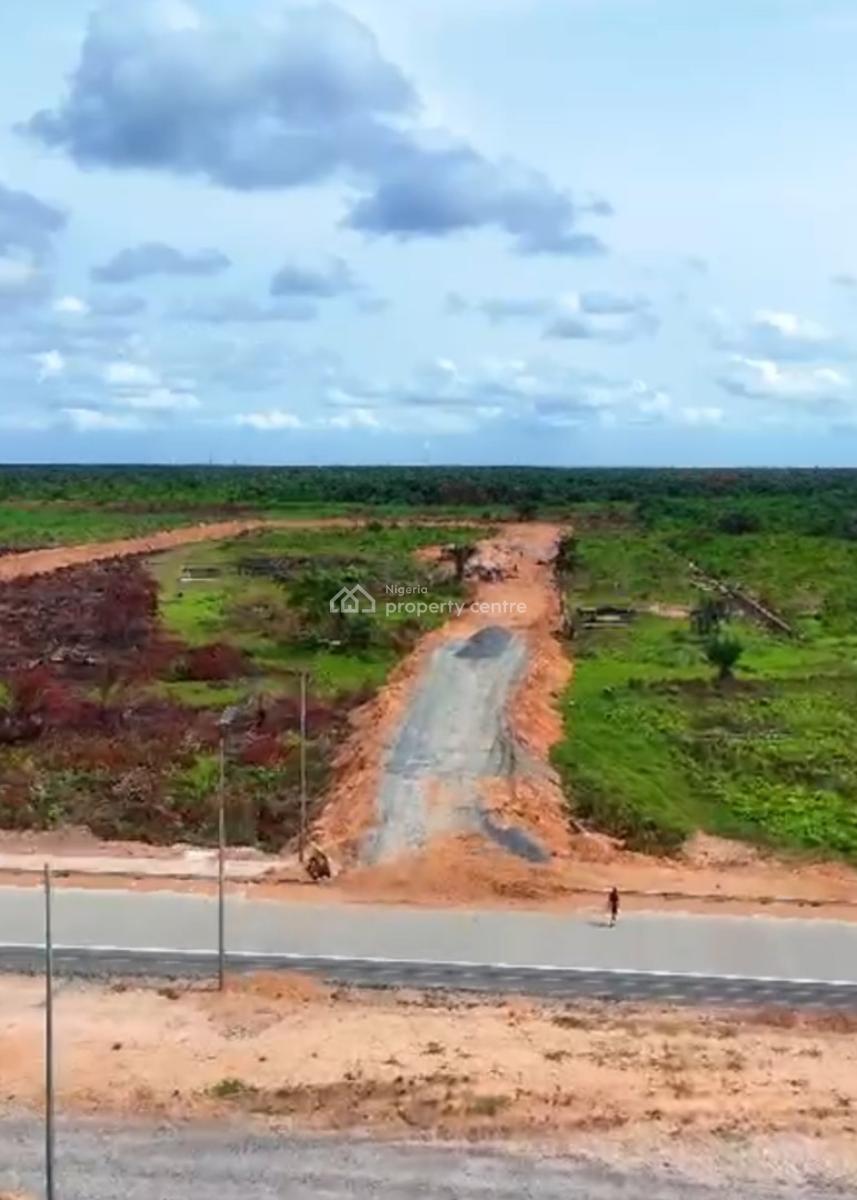 Buy and Build Land in Secured Location, Downtown Lagos Commercial City 2 Facing Coastal Road, Ibeju Lekki, Lagos, Commercial Land for Sale