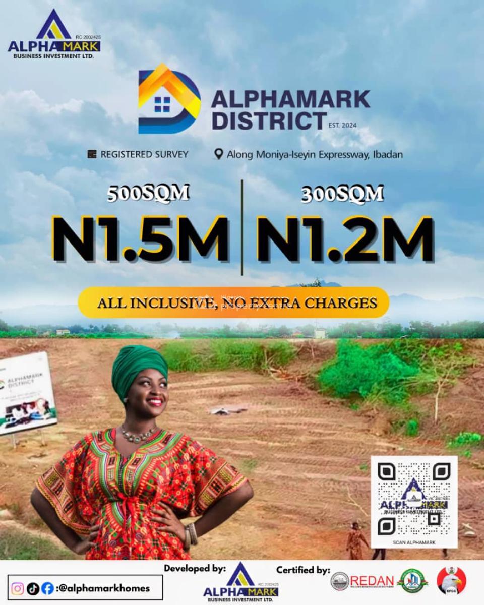 Alphamark District, Ibadan, Oyo, Mixed-use Land for Sale