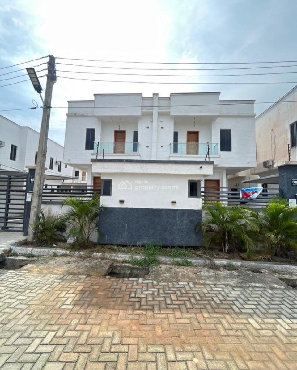 Lovely 4 Bedroom Semi Detached Duplex with Bq, Ajah, Ajah, Lagos, Semi-detached Duplex for Sale