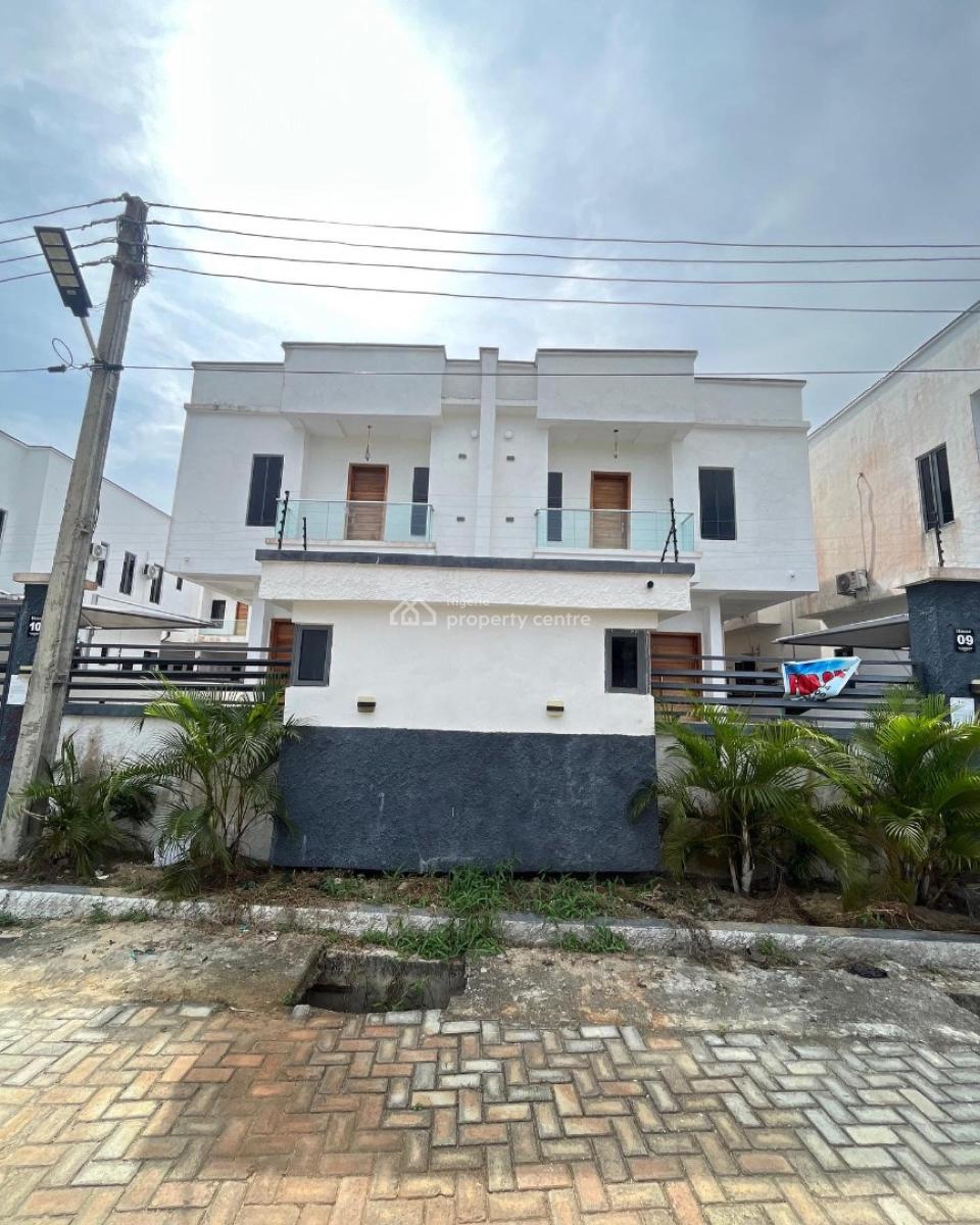 Lovely 4 Bedroom Semi Detached Duplex with Bq, Ajah, Ajah, Lagos, Semi-detached Duplex for Sale