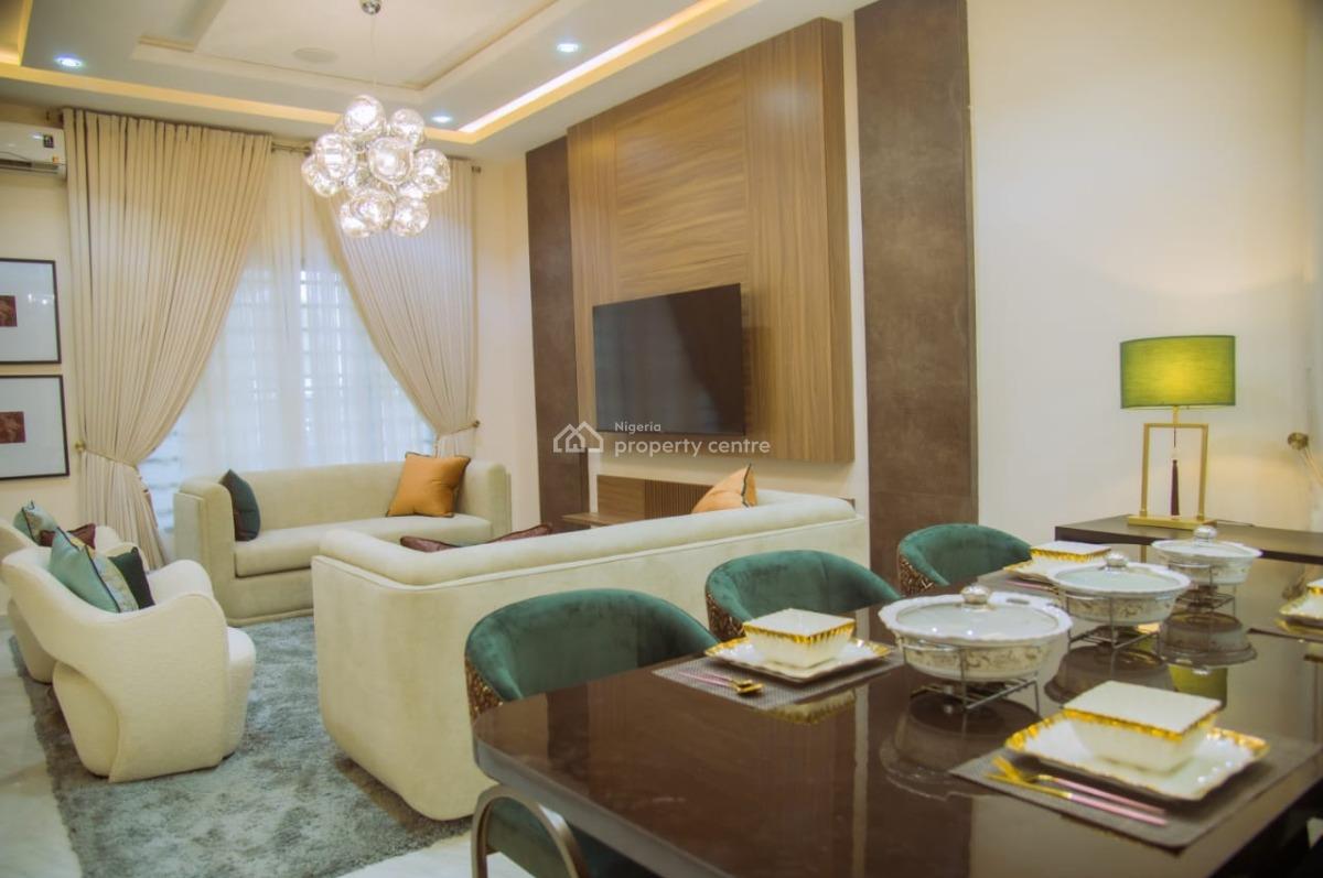 Monthly Four Bedroom Self Compound Duplex, Adeniyi Jones, Ikeja, Lagos, Detached Duplex Short Let