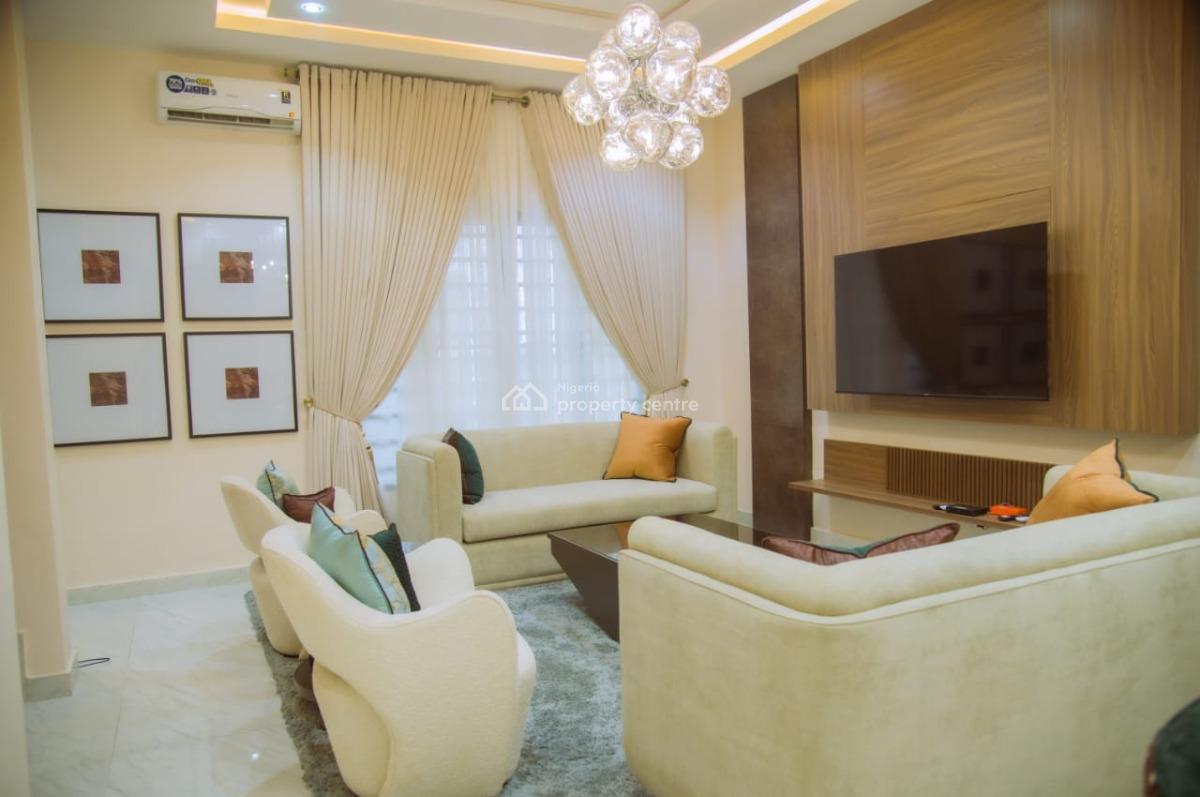 Monthly Four Bedroom Self Compound Duplex, Adeniyi Jones, Ikeja, Lagos, Detached Duplex Short Let