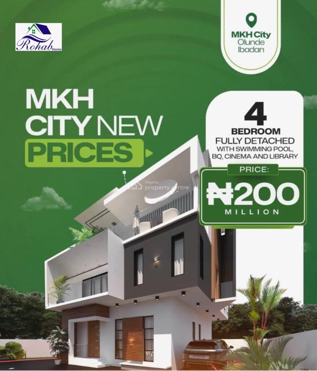 Luxury 3 Bedroom House, Olunde Ibadan, Ibadan, Oyo, Detached Duplex for Sale