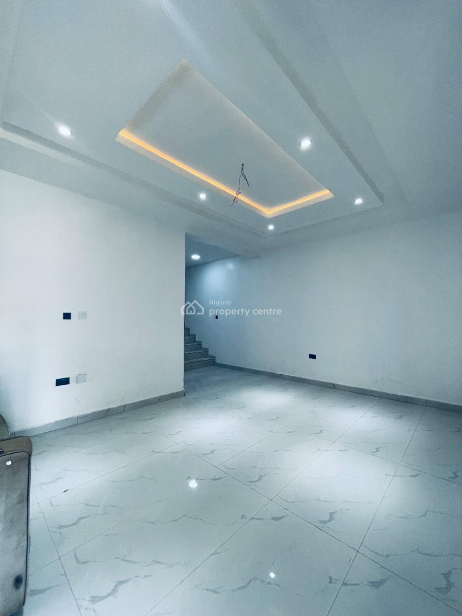 4 Bedroom Semi Detached Duplex with a Bq, George Bassey Close, Agungi, Lekki, Lagos, Semi-detached Duplex for Sale